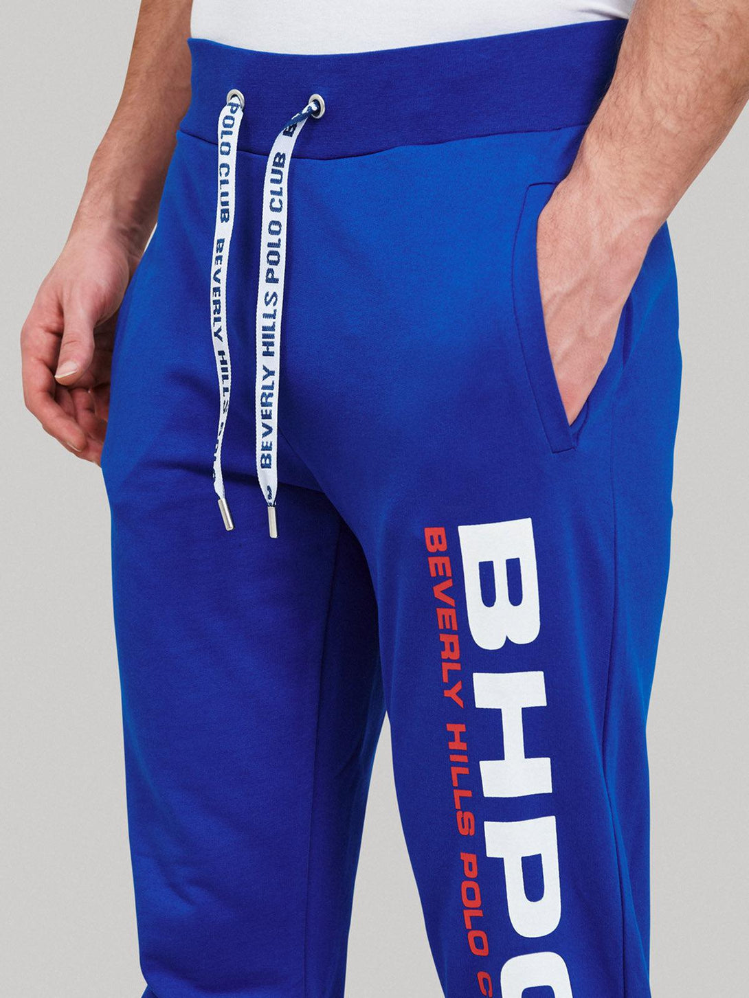 Beverly Hills Polo Club UK-BHPC SPORT LOGO JOGGERS ROYAL