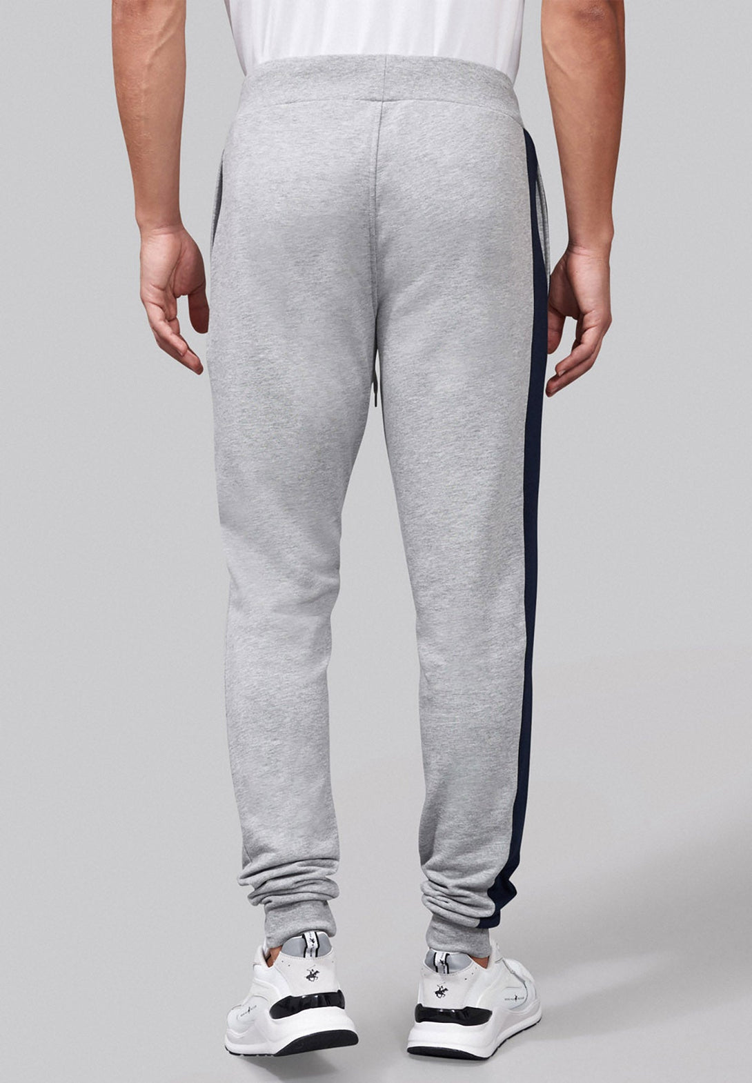 Beverly Hills Polo Club UK-BHPC SPORT USA JOGGERS GREY MELANGE