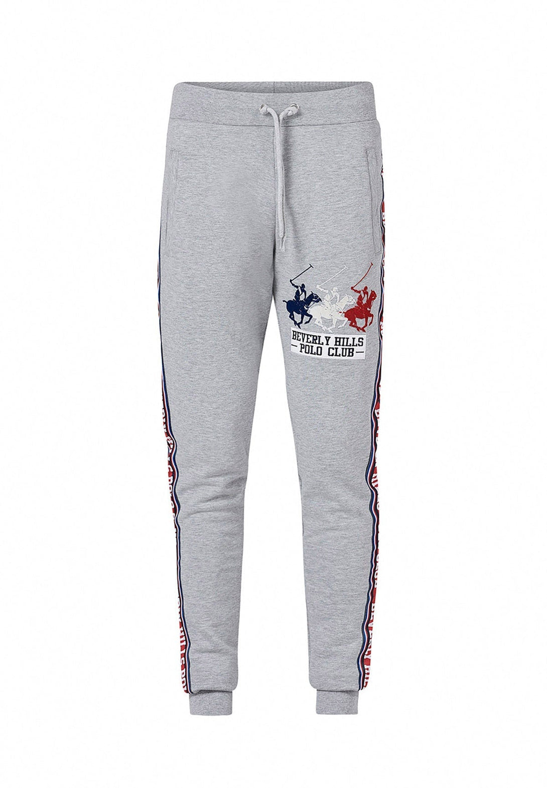 Beverly Hills Polo Club UK-BHPC SPORT USA JOGGERS GREY MELANGE