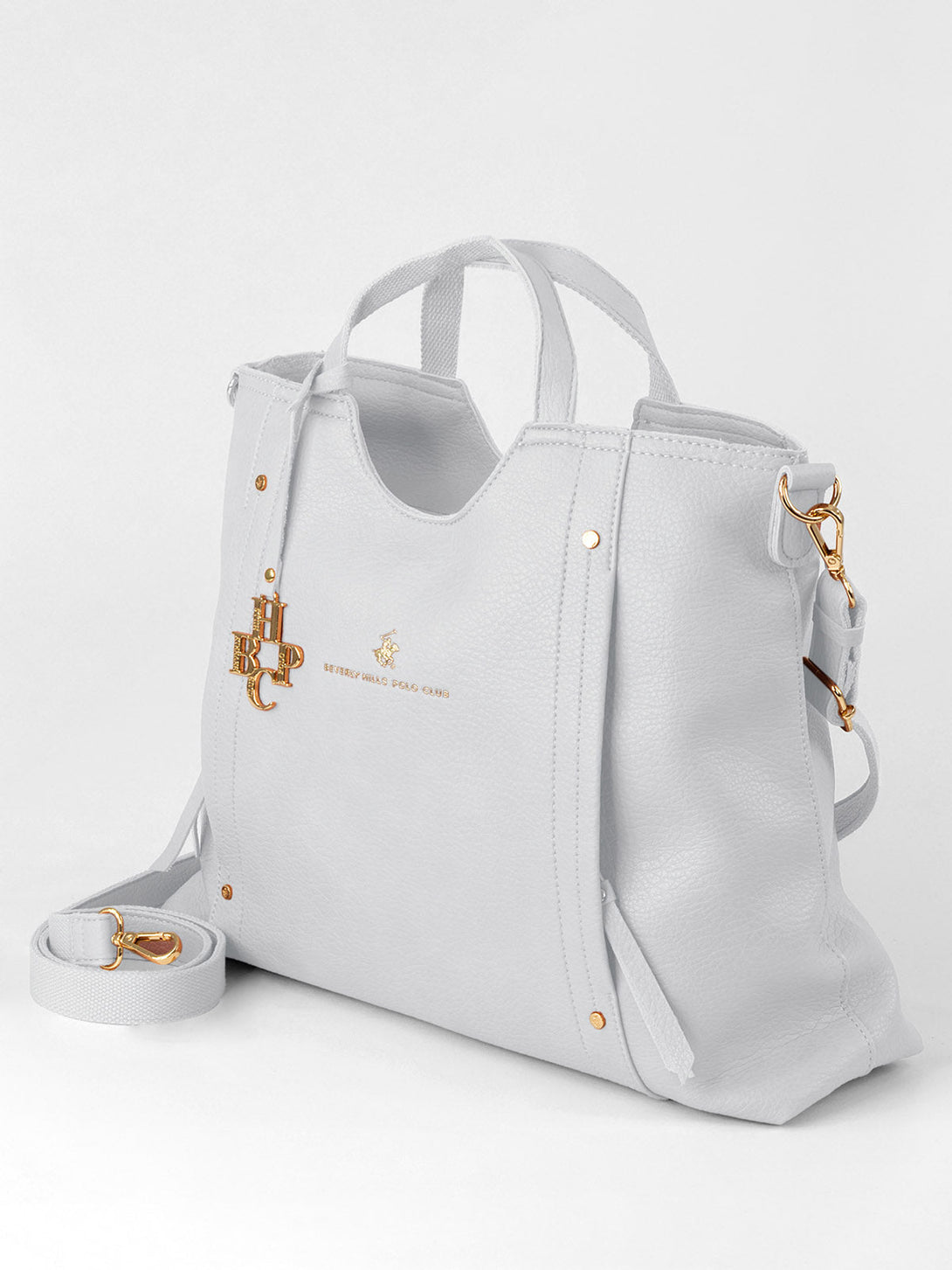 Beverly Hills Polo Club UK-BHPC TOTE BAG WHITE