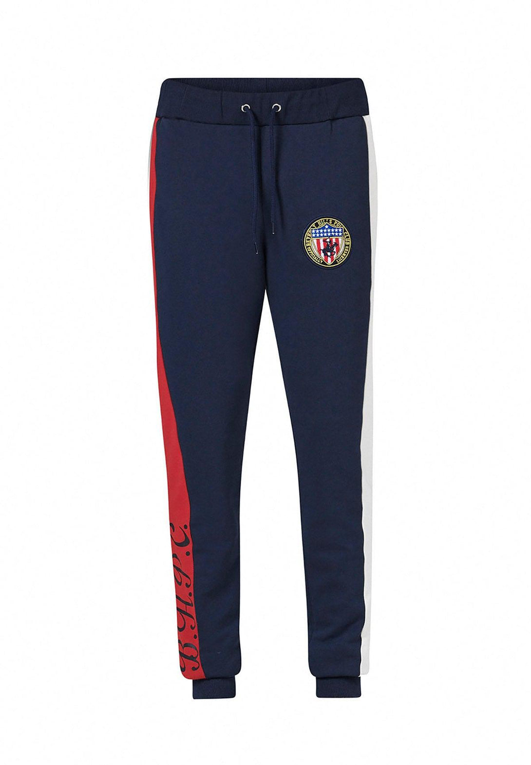 Beverly Hills Polo Club UK-BHPC US SHIELD PATCH JOGGERS NAVY