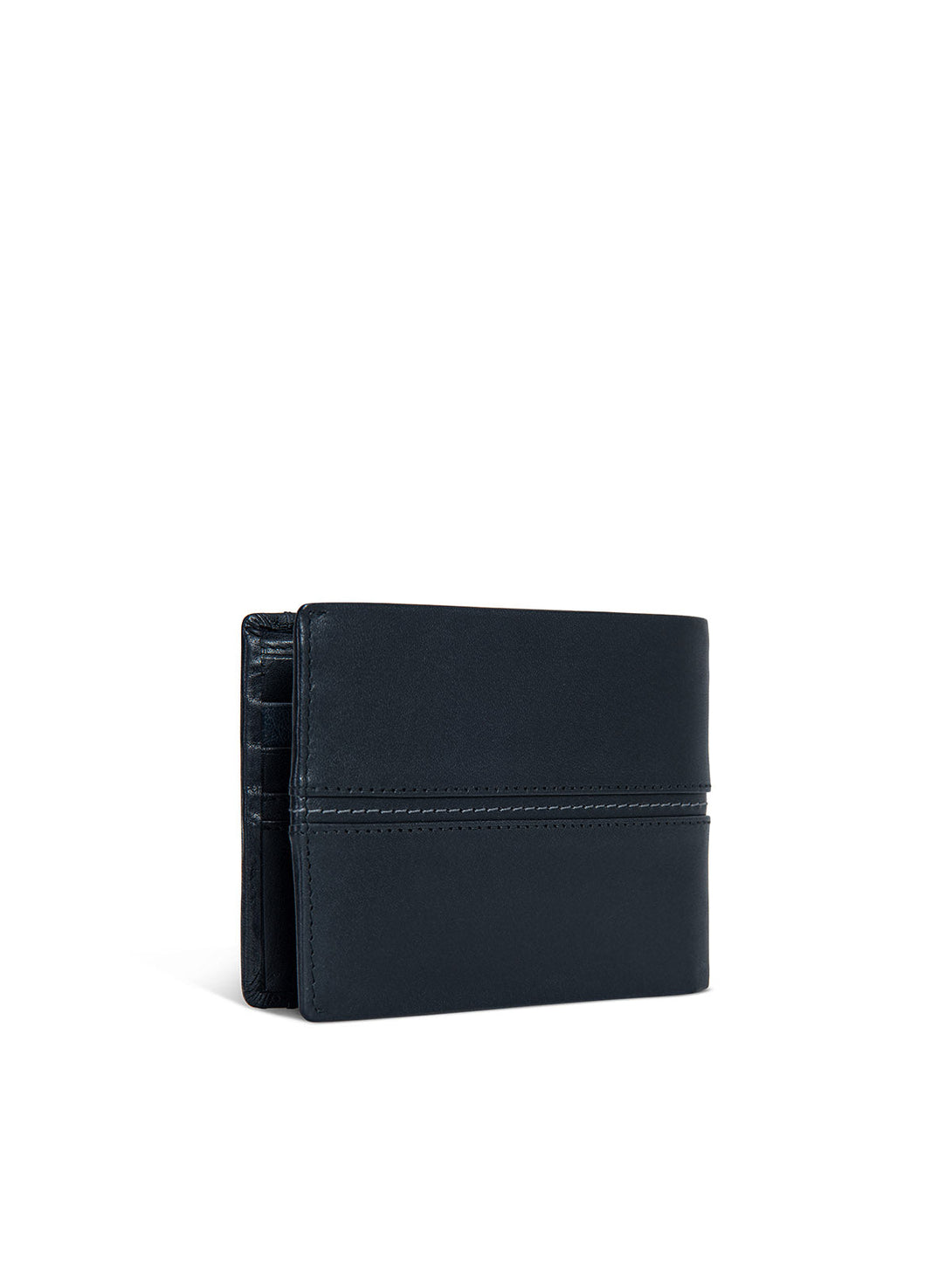 Beverly Hills Polo Club UK-BIFOLD EMBOSSED POLO PONY WALLET BLACK