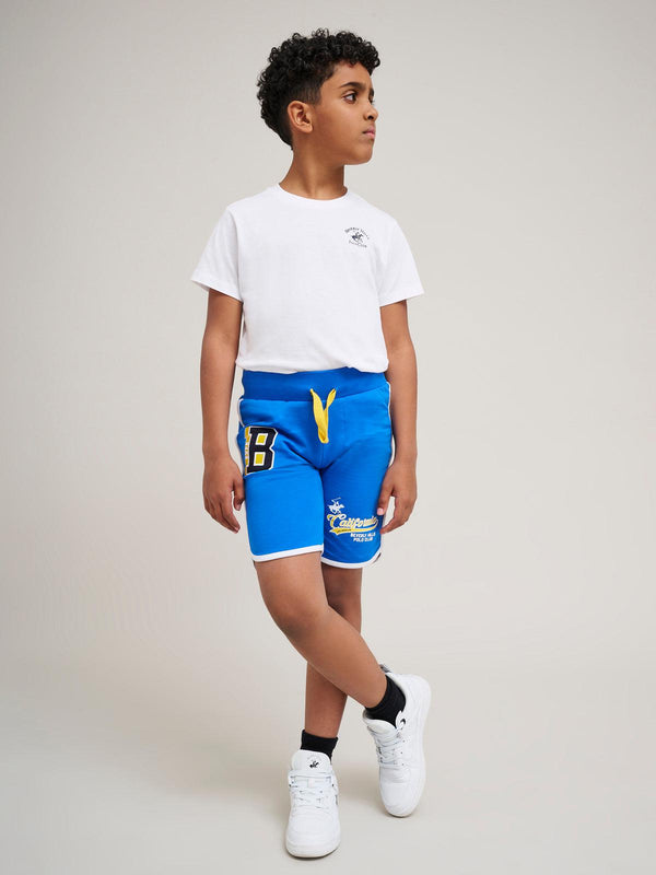 Beverly Hills Polo Club UK-CALIFORNIA FLEECE SHORTS ROYAL