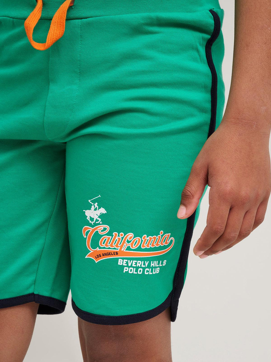 Beverly Hills Polo Club UK-CALIFORNIA FLEECE SHORTS SEA FOAM GREEN