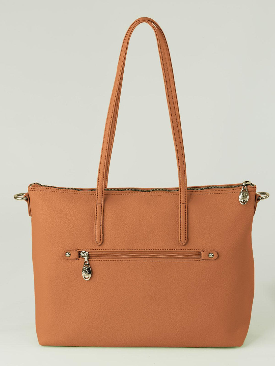 Beverly Hills Polo Club UK-EMBOSSED BHPC TOTE BAG BROWN