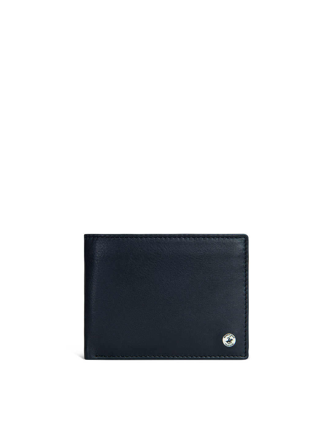 Beverly Hills Polo Club UK-EMBOSSED BHPC WALLET BLACK