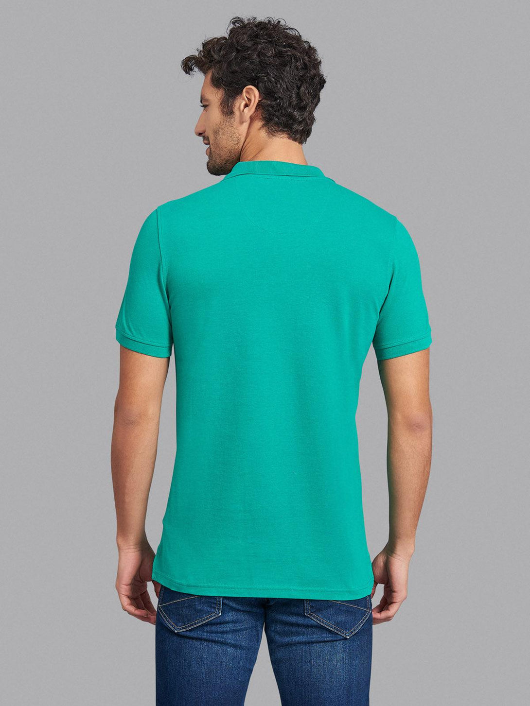 Beverly Hills Polo Club UK-ESSENTIAL SIGNATURE POLO SHIRT EMERALD