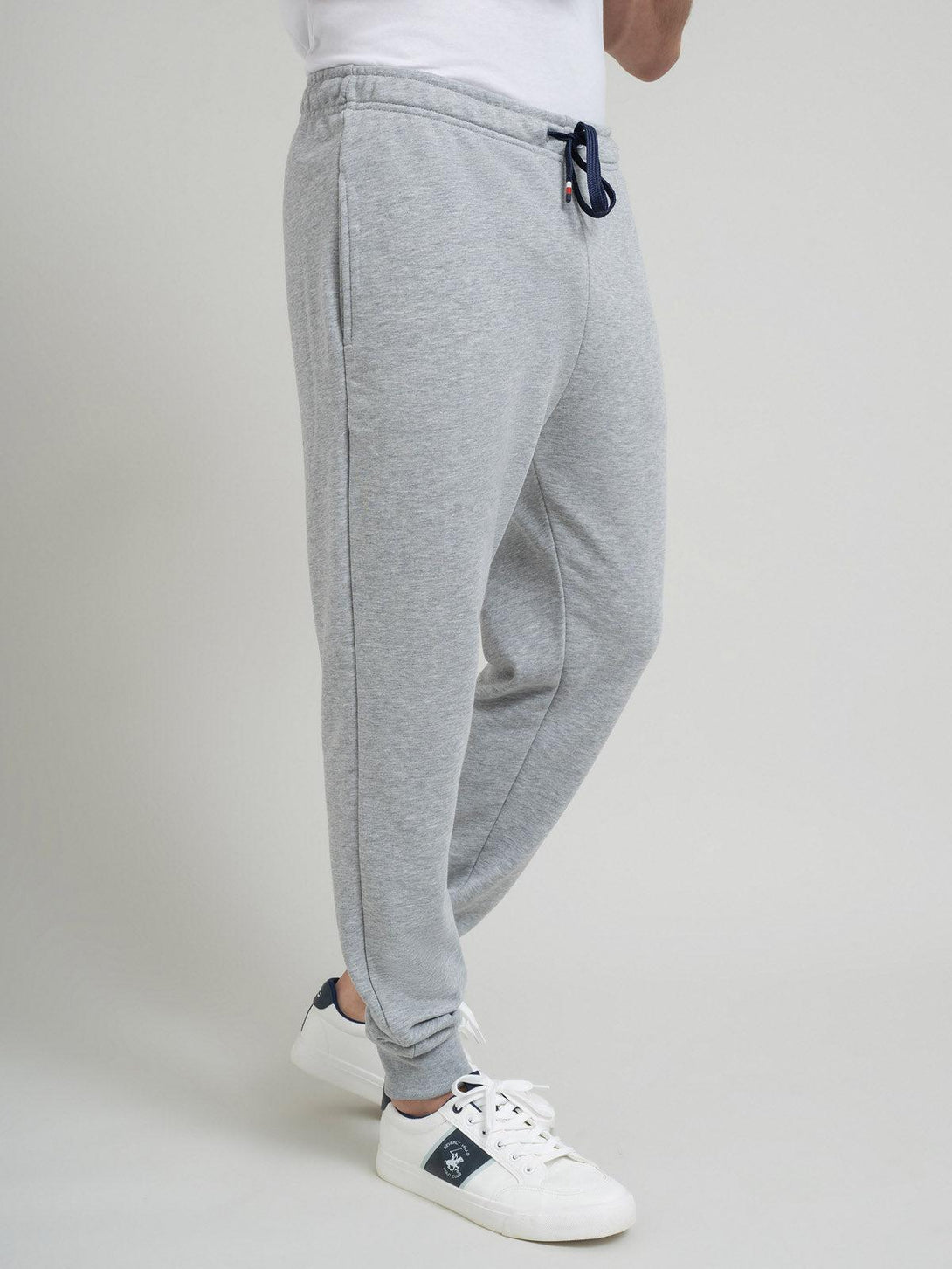 Beverly Hills Polo Club UK-POLO PONY CONTRAST JOGGERS GREY MELANGE