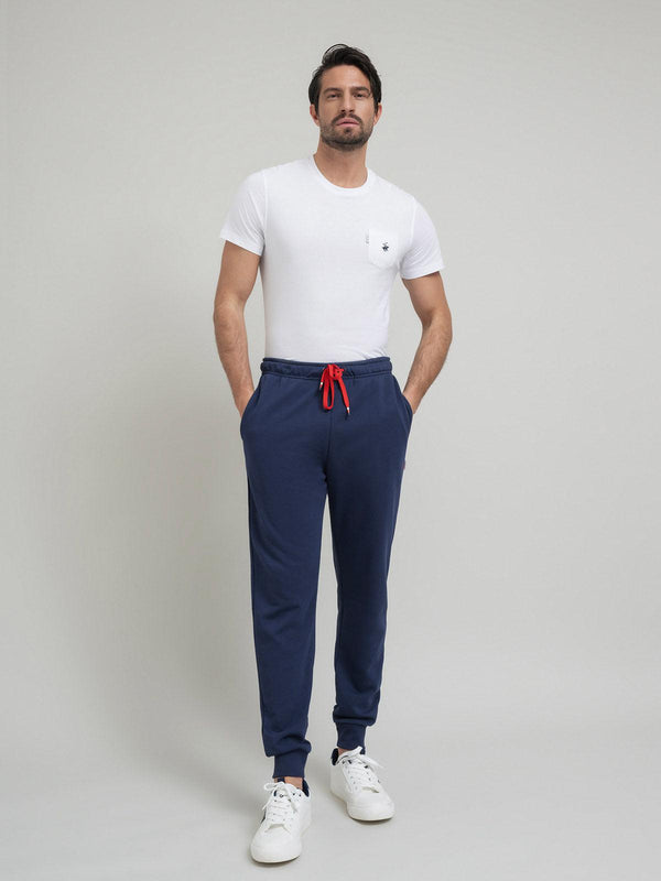 Beverly Hills Polo Club UK-POLO PONY CONTRAST JOGGERS NAVY