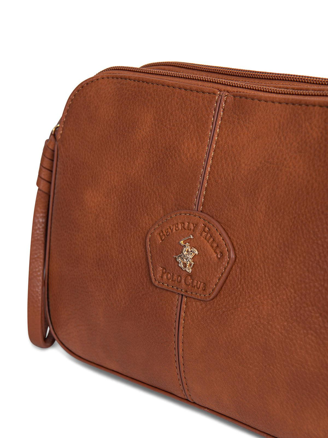 Beverly Hills Polo Club UK-POLO PONY SLINGBAG BROWN