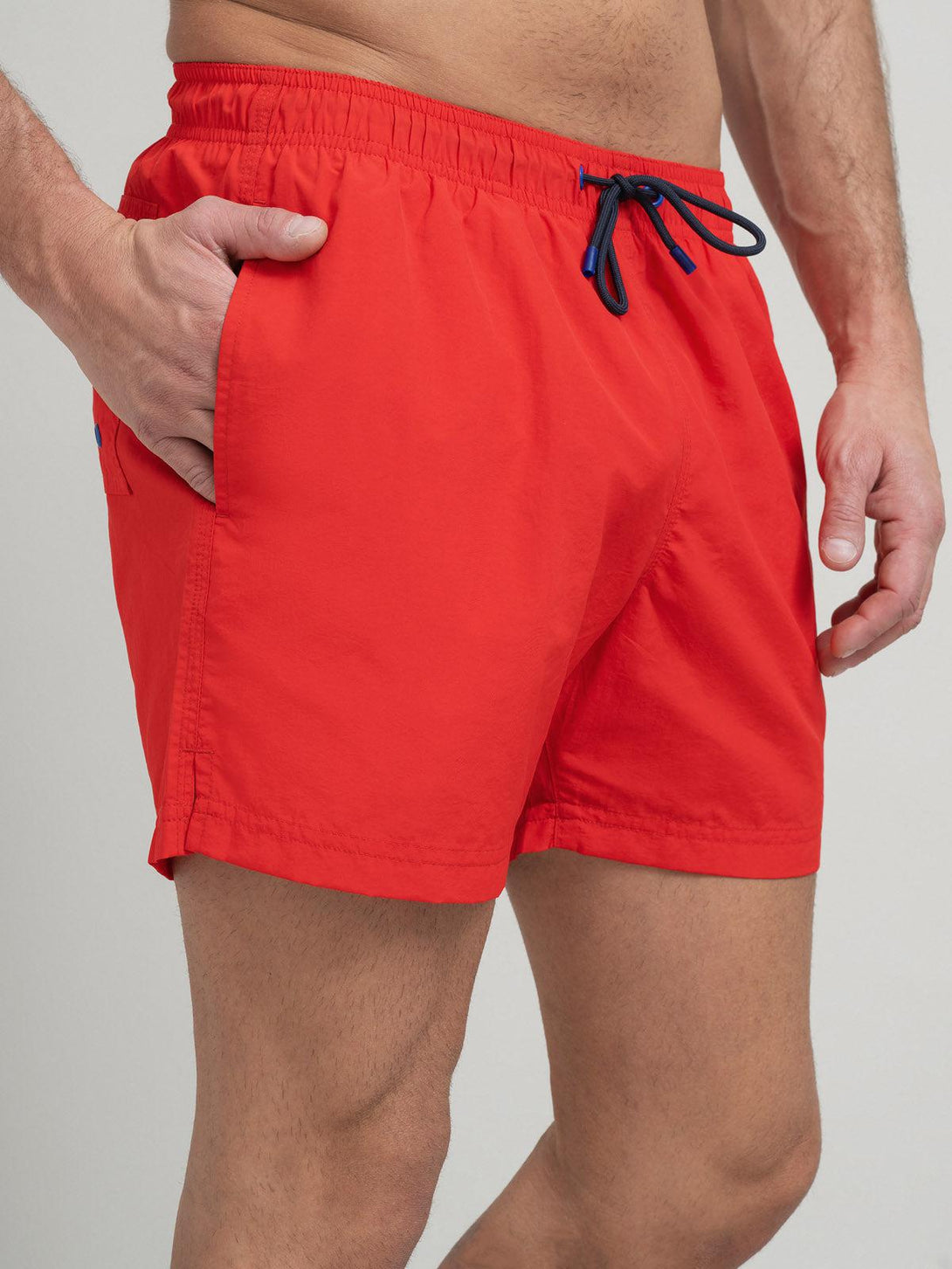 Beverly Hills Polo Club UK-POLO PONY SWIM SHORTS RED