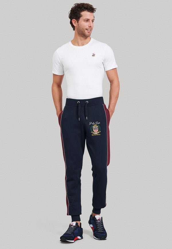 Beverly Hills Polo Club UK-POLO TOUR JOGGERS NAVY