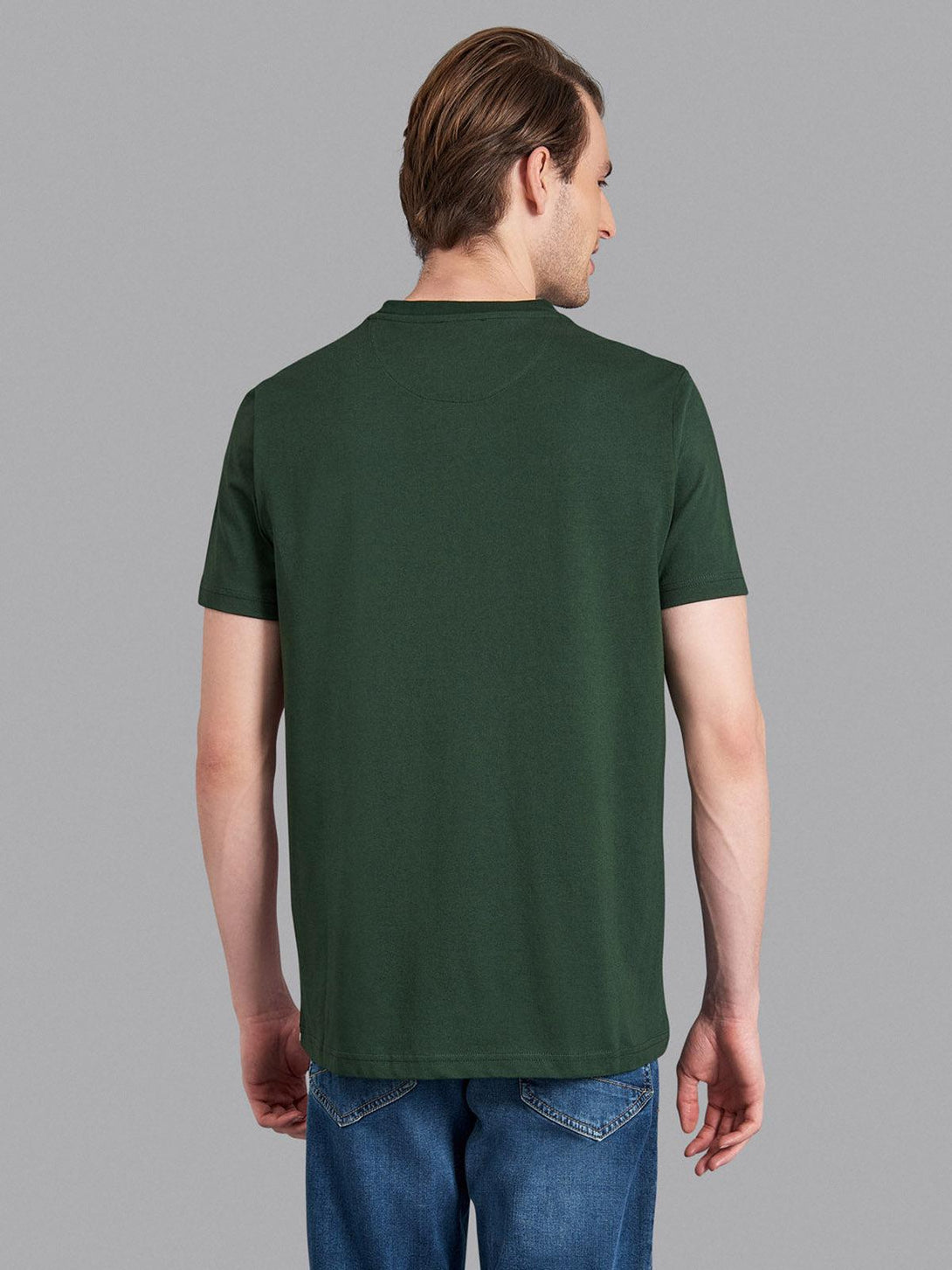 Beverly Hills Polo Club UK-QUAD COLOURED LOGO T-SHIRT GREEN