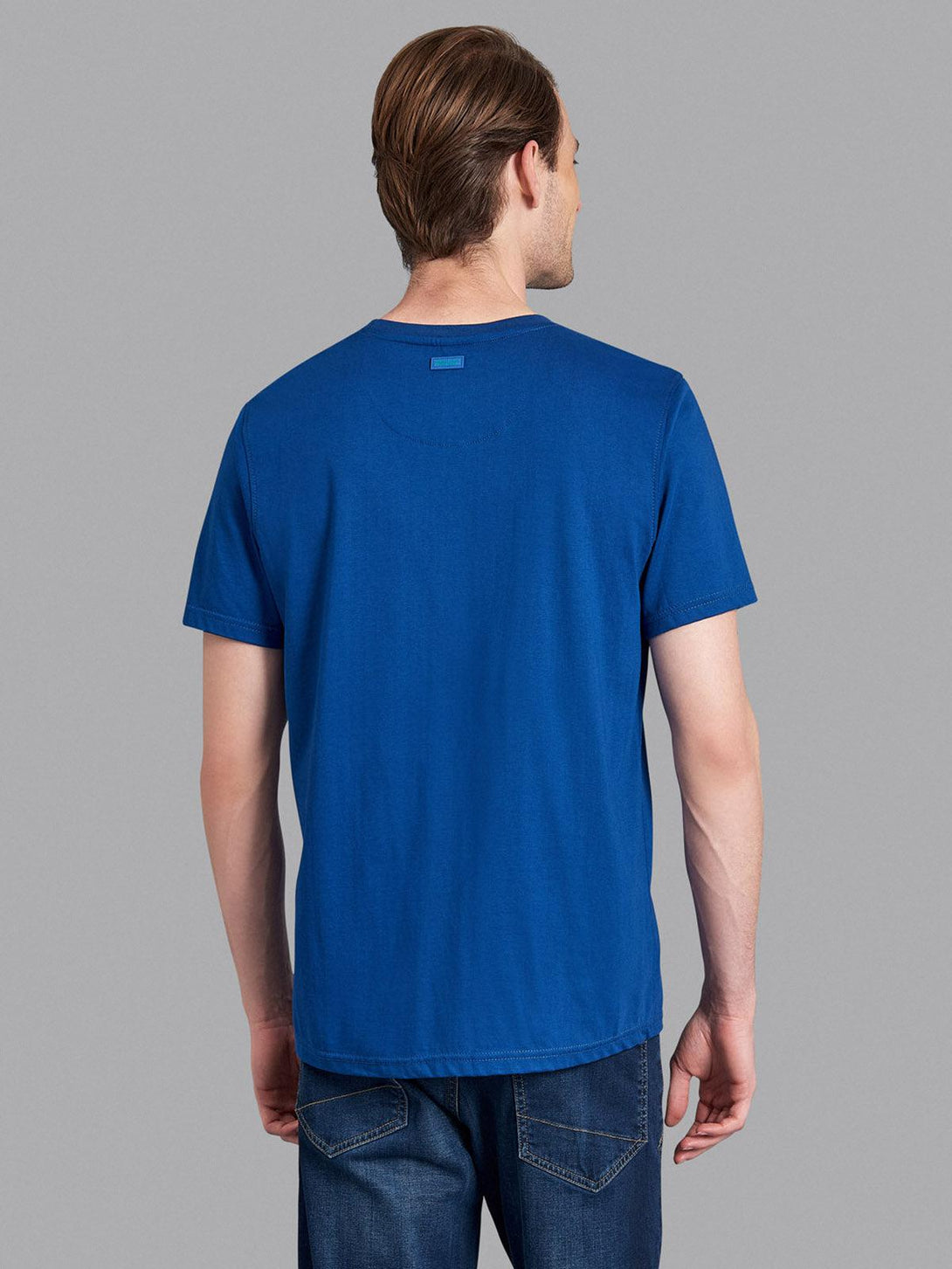 Beverly Hills Polo Club UK-SCRIPT SIGNATURE T-SHIRT BALTIC BLUE