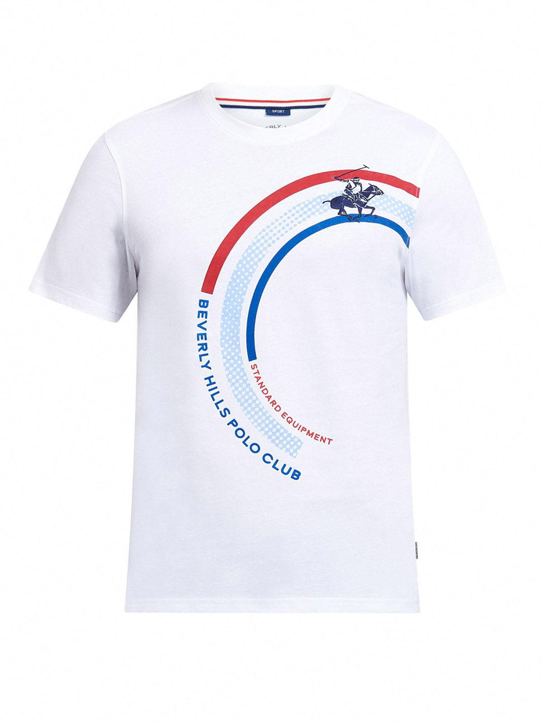 Beverly Hills Polo Club UK-STANDARD EQUIPMENT T-SHIRT WHITE