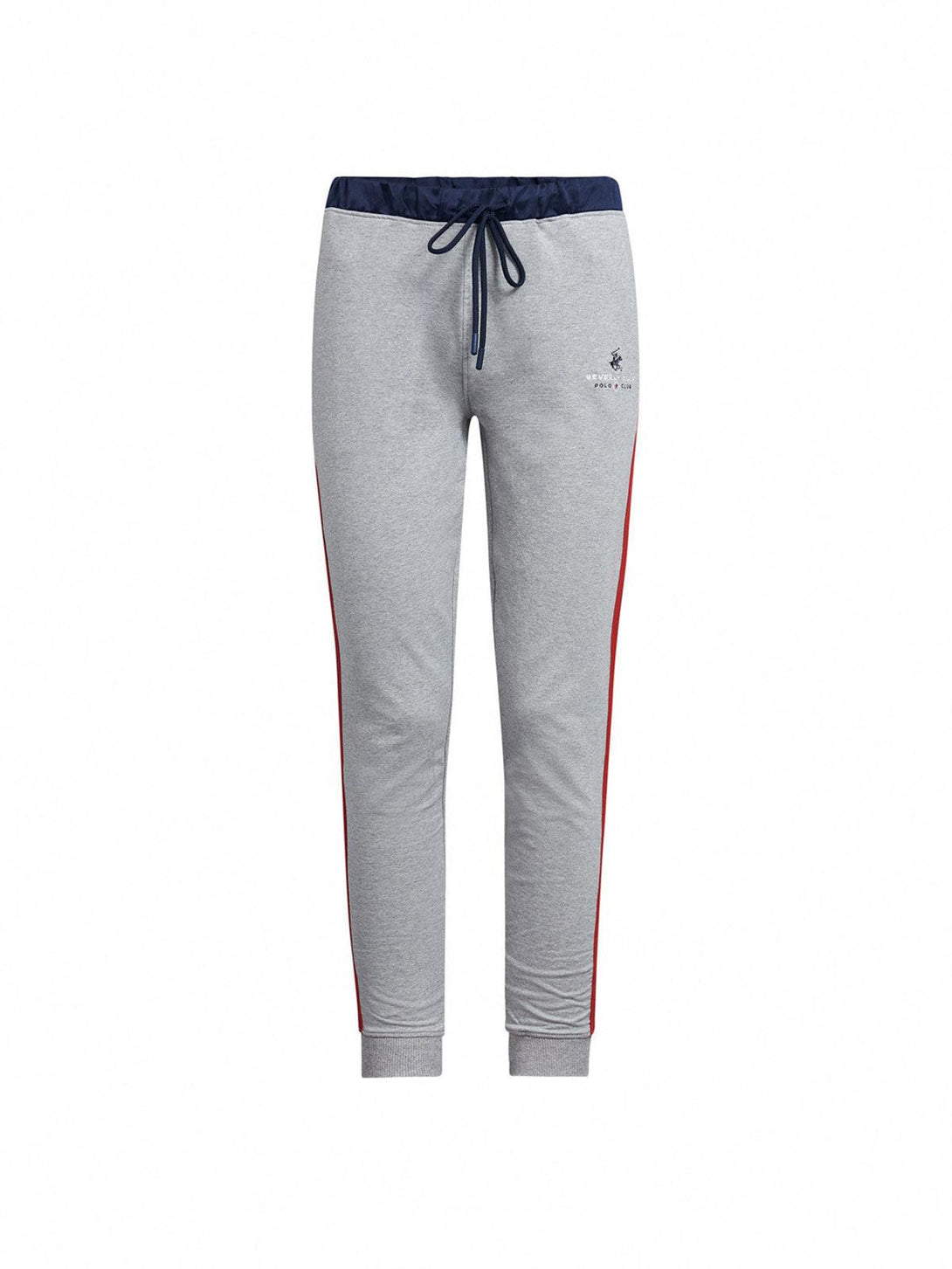 Beverly Hills Polo Club UK-TAPPED POLO PONY JOGGERS HEATHER GREY