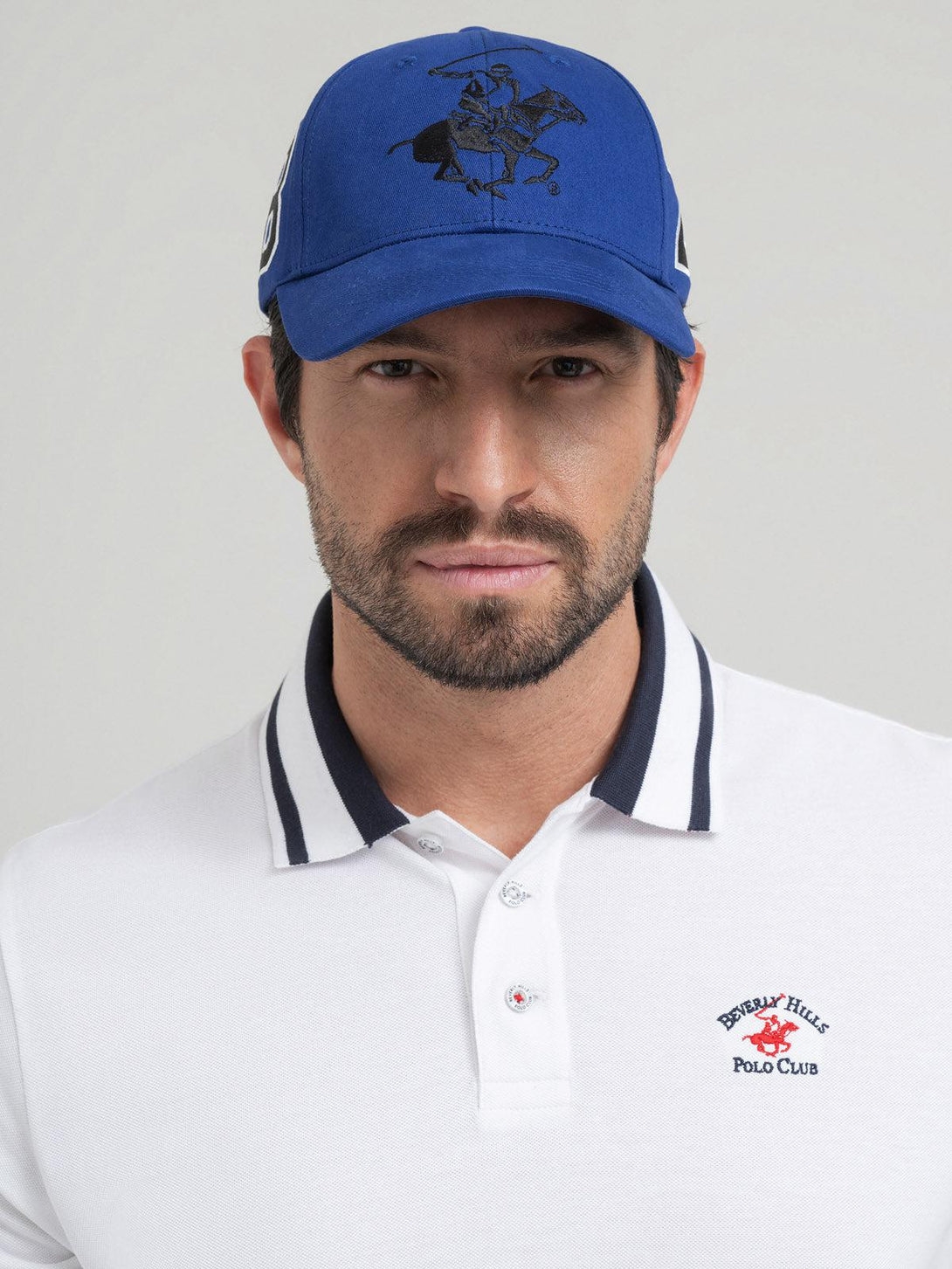 Beverly Hills Polo Club UK-TEAM BASEBALL CAP BALTIC BLUE