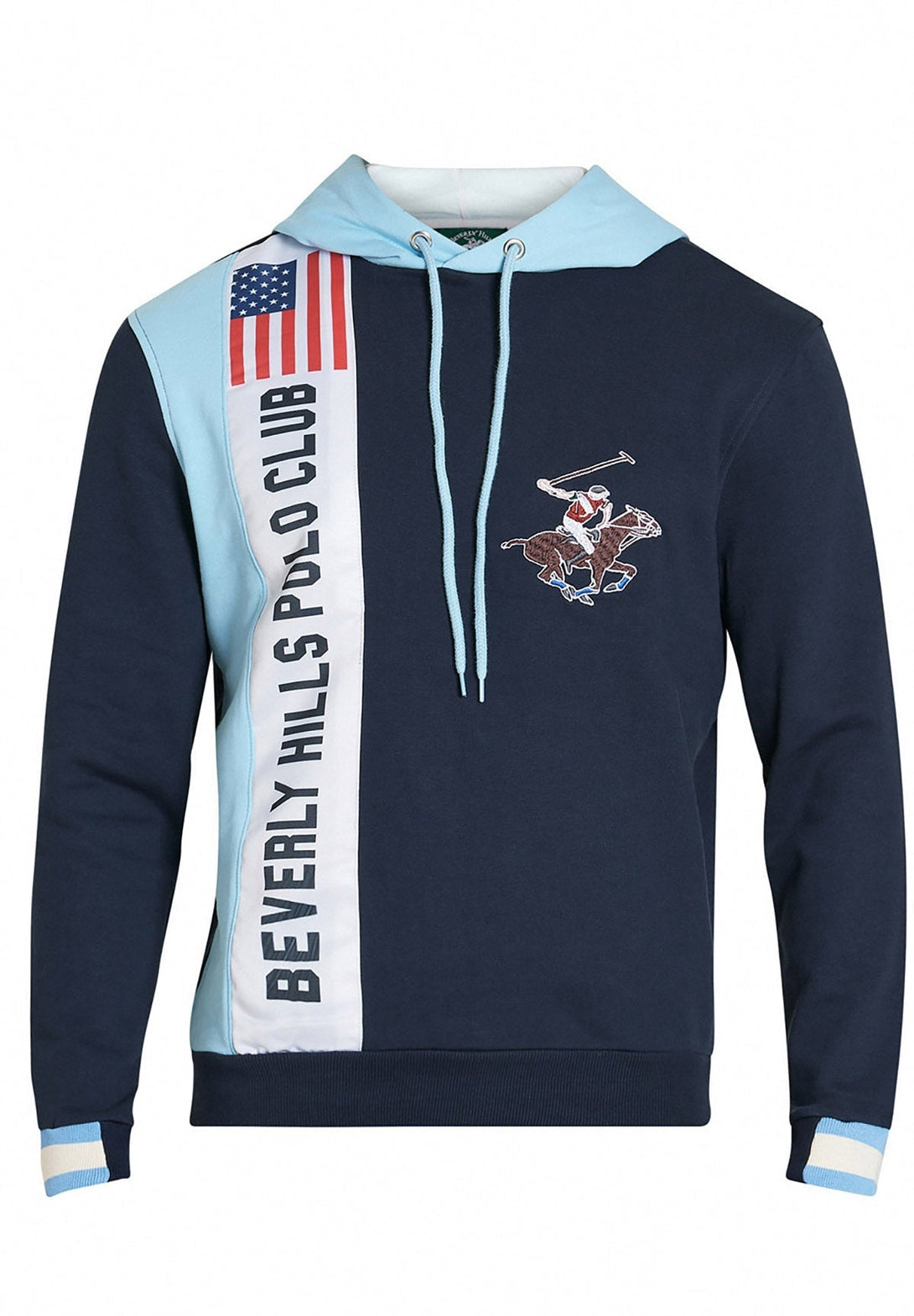 Beverly Hills Polo Club UK-US POLO PONY HOODIE TRUE NAVY