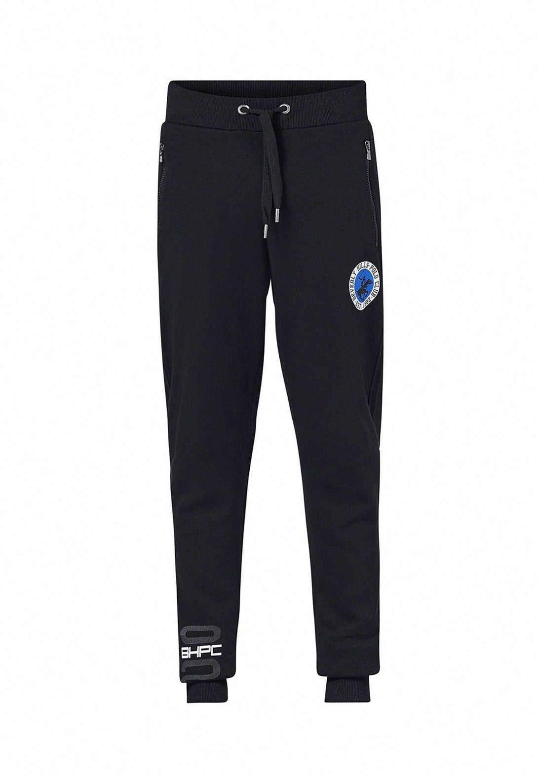 Beverly Hills Polo Club UK-ZIPPED POCKET 1982 JOGGERS BLACK